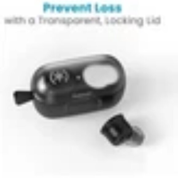 SPECK Gemtones Play True Wireless Earbuds BLACK 28 Hours Max Playtime - Picture 7 of 8